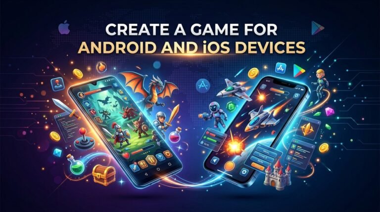 Create A Game For Android And iOS Devices